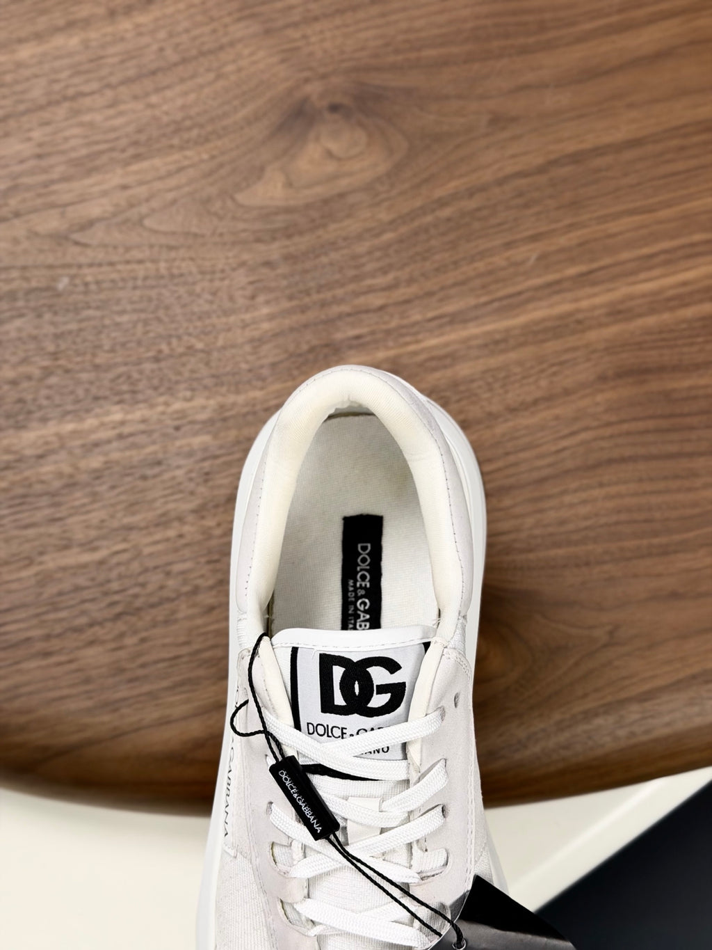 Dolce & Gabbana DG Premium Men's Mixed-Material Casual Sneakers