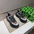 Dolce & Gabbana DG Couple's Multi-Material Casual Sneakers 3 Colors