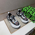 Dolce & Gabbana DG Couple's Multi-Material Casual Sneakers 3 Colors