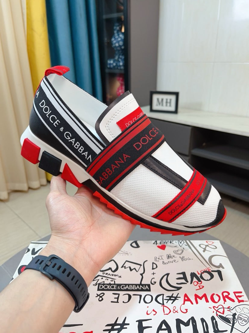 Dolce & Gabbana DG Men's Knit Casual Shoes