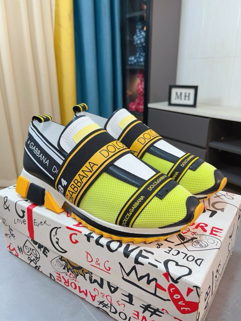 Dolce & Gabbana DG Men's Knit Casual Shoes