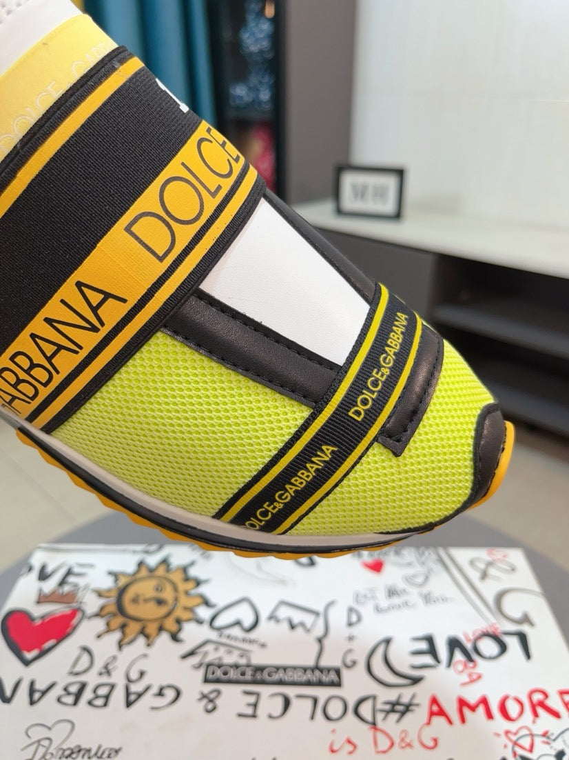 Dolce & Gabbana DG Men's Knit Casual Shoes