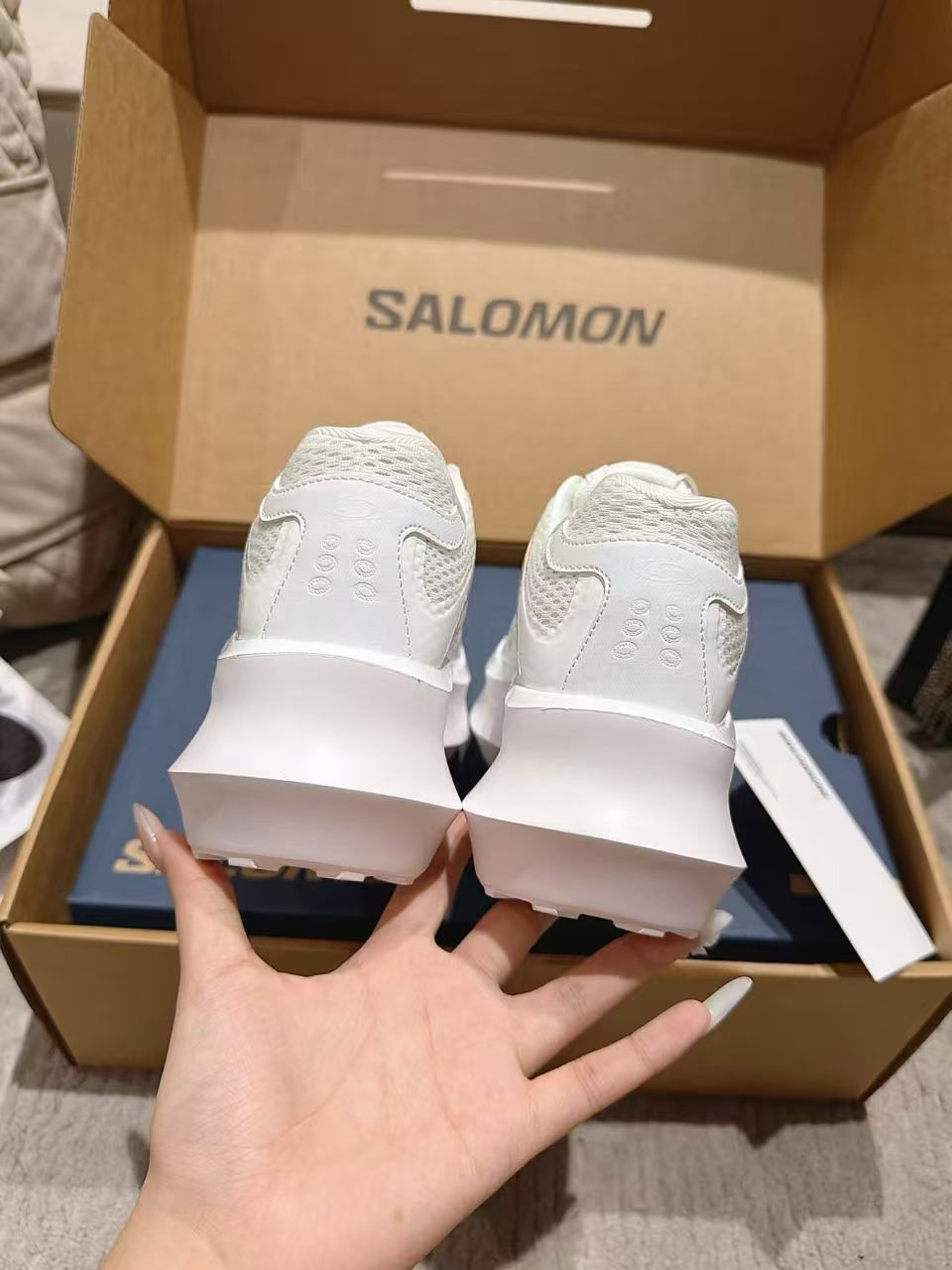 Salomon x CDG Chunky Mesh Sneakers for Women
