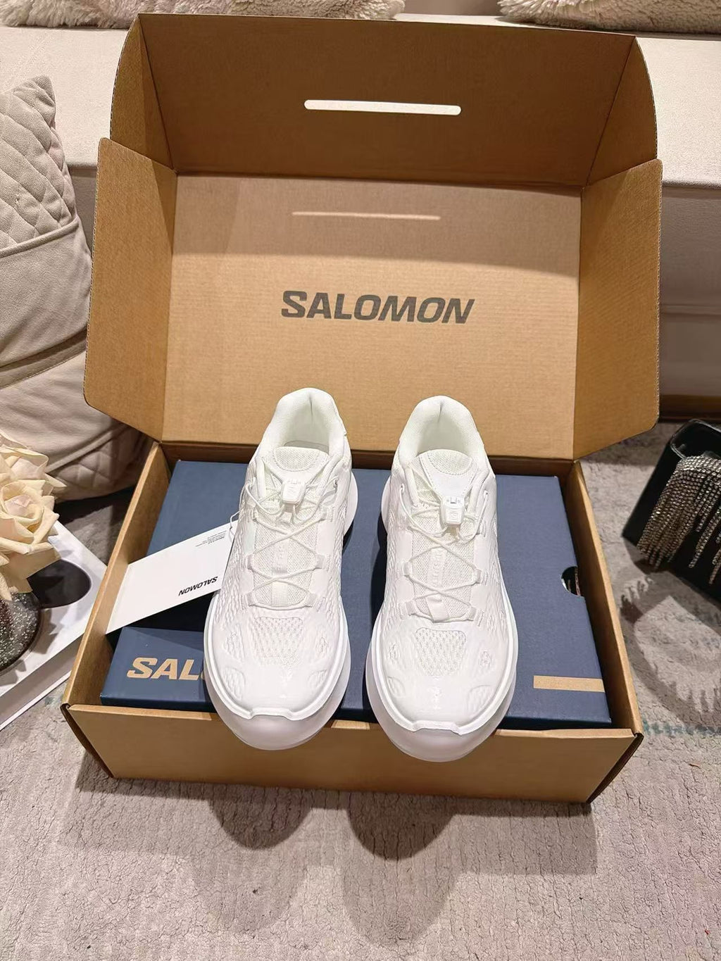 Salomon x CDG Chunky Mesh Sneakers for Women