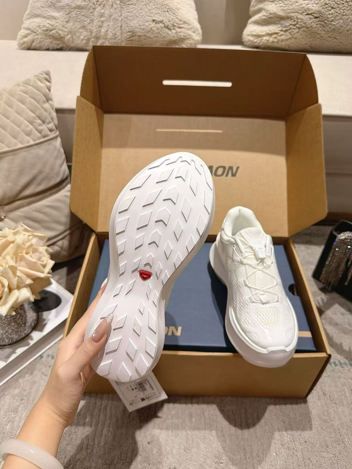 Salomon x CDG Chunky Mesh Sneakers for Women