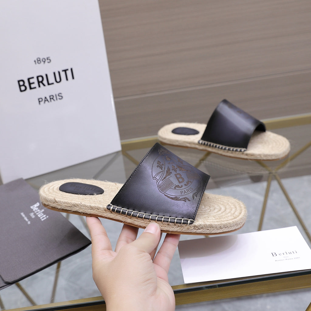Berluti Men's Edge-Last Leather Casual Shoes