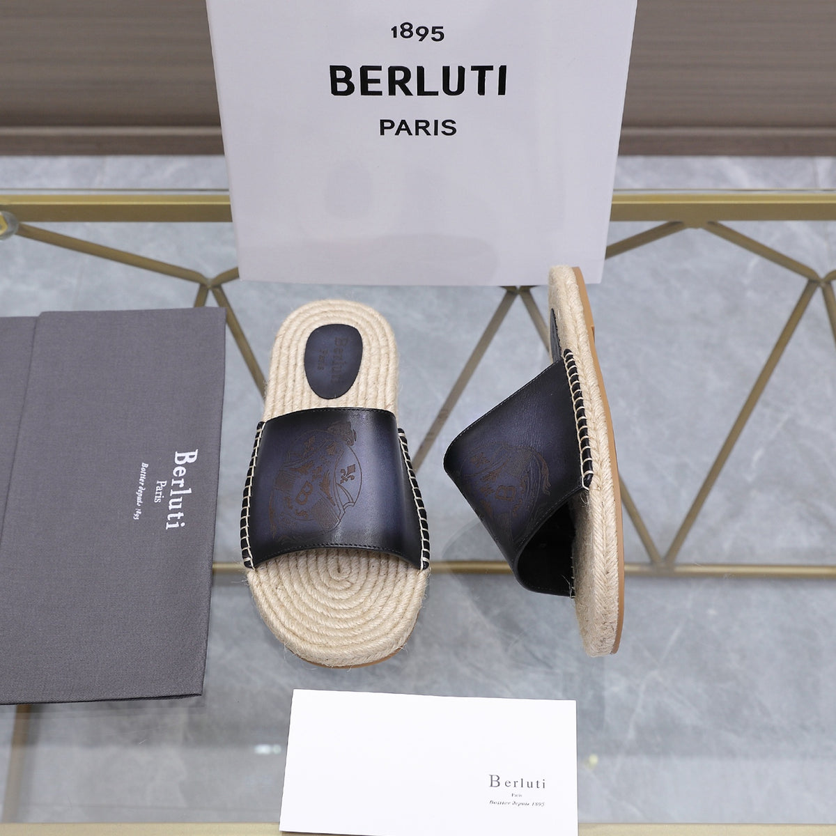 Berluti Men's Edge-Last Leather Casual Shoes