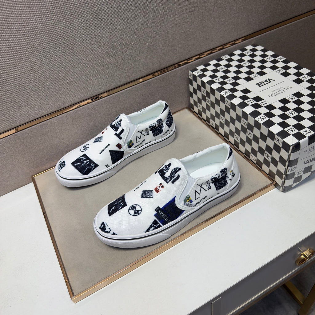 Dolce & Gabbana DG Men's Multi-Material Casual Sneakers 3 Colors