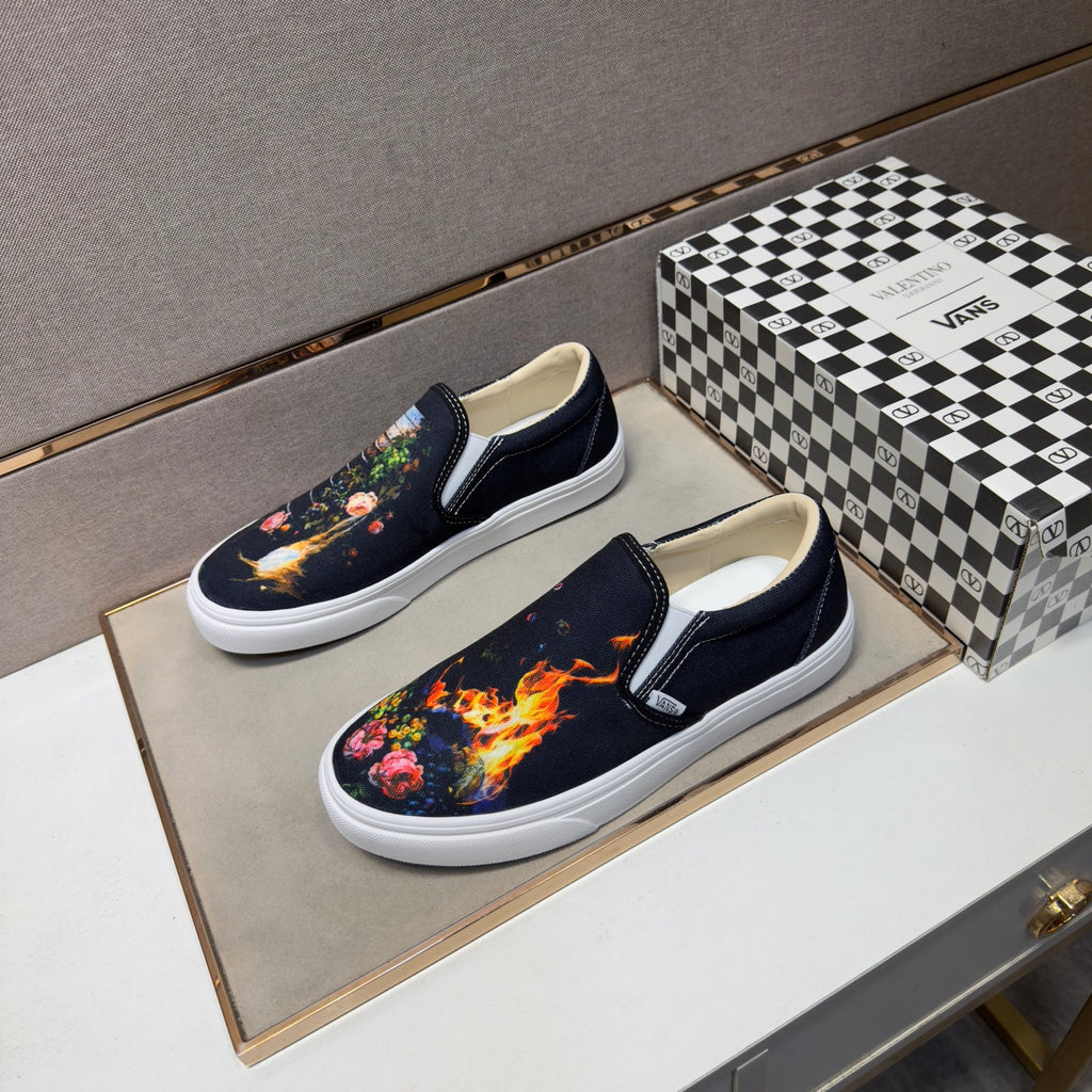 Dolce & Gabbana DG Men's Multi-Material Casual Sneakers 3 Colors
