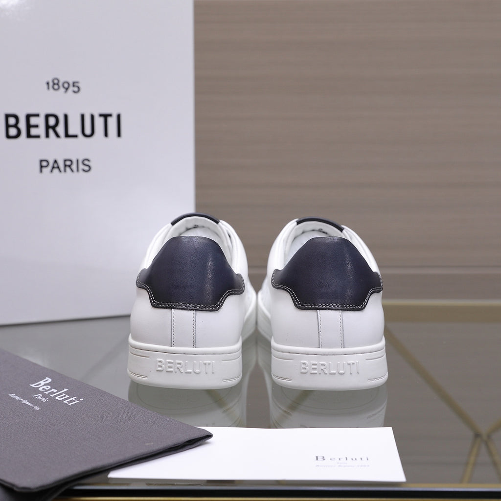 Berluti Men's Edge-Last Leather Casual Shoes