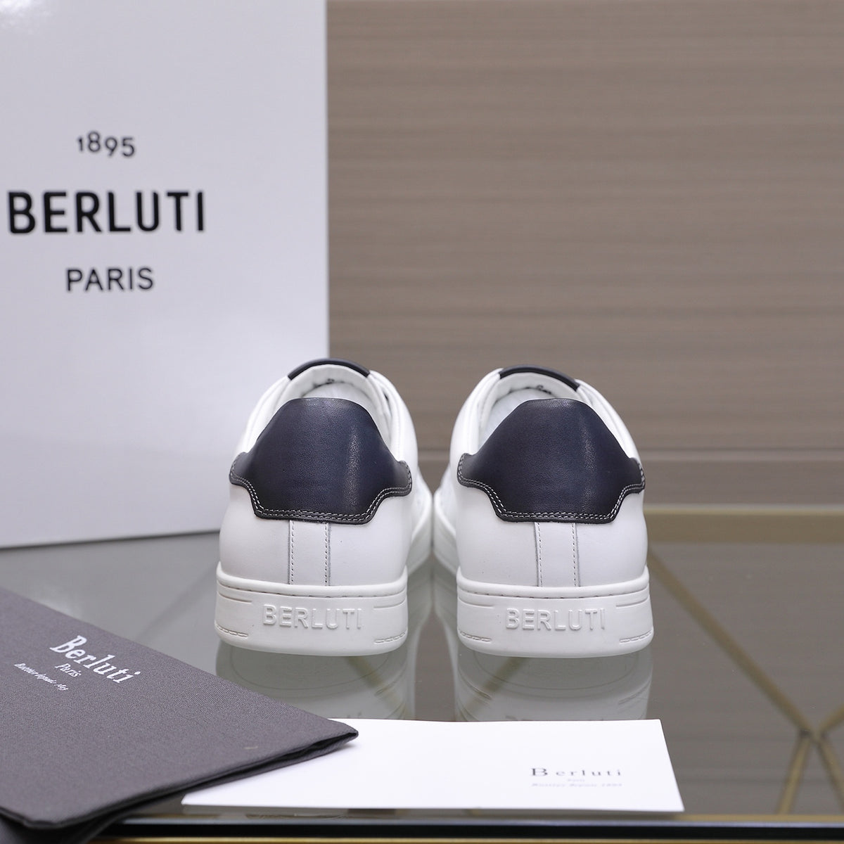 Berluti Men's Edge-Last Leather Casual Shoes