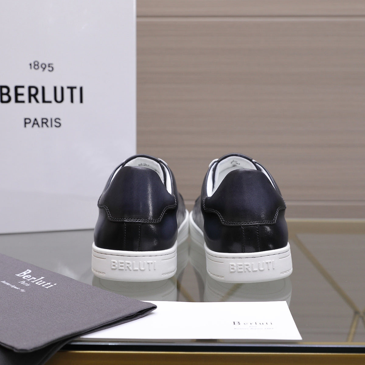 Berluti Men's Edge-Last Leather Casual Shoes