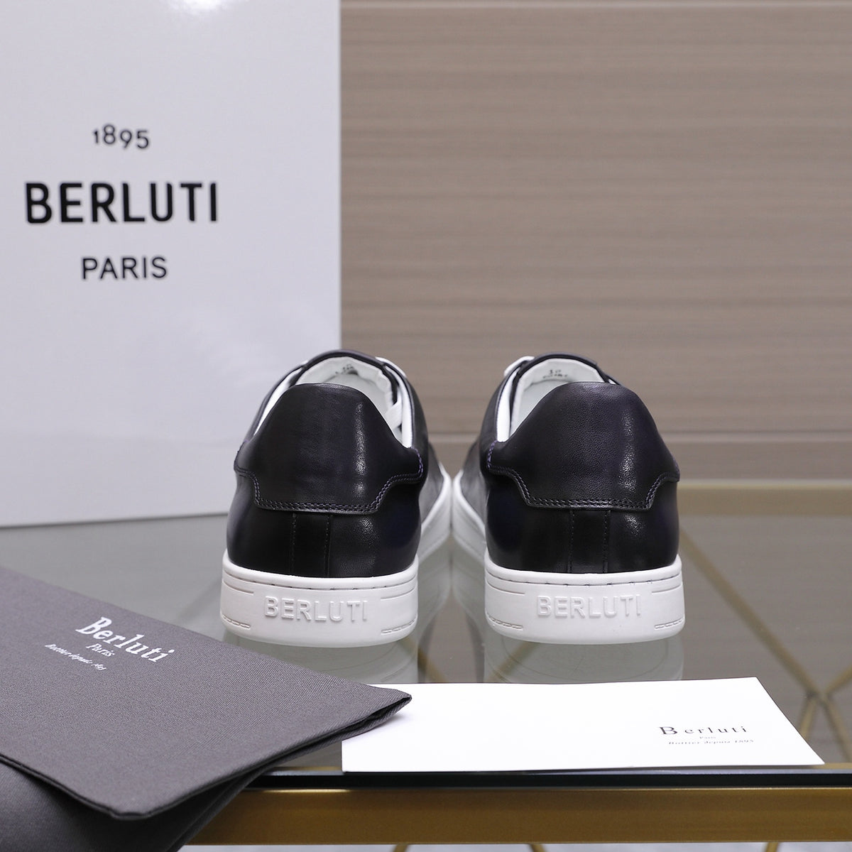 Berluti Men's Edge-Last Leather Casual Shoes