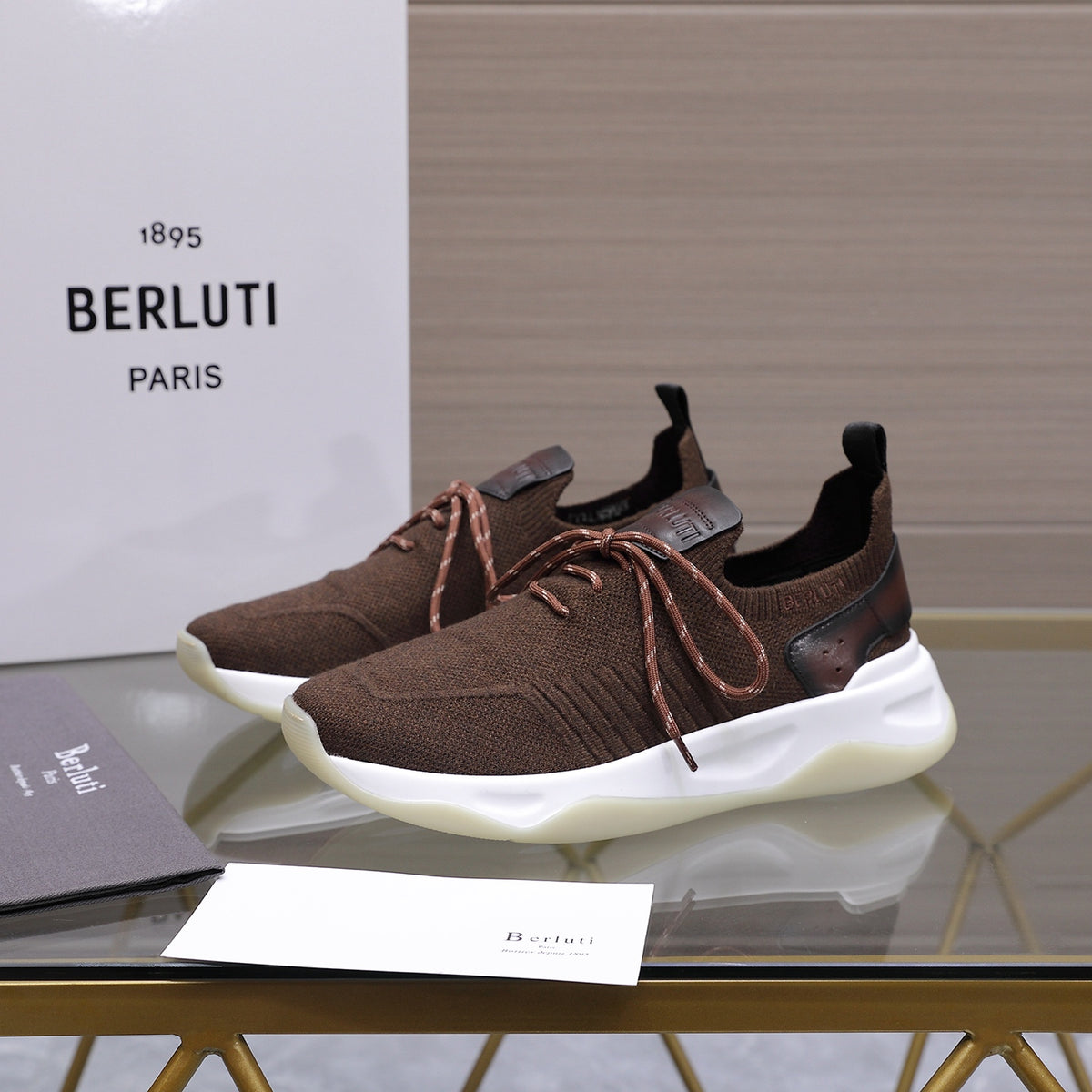 Berluti Men's Edge-Last Leather Casual Shoes