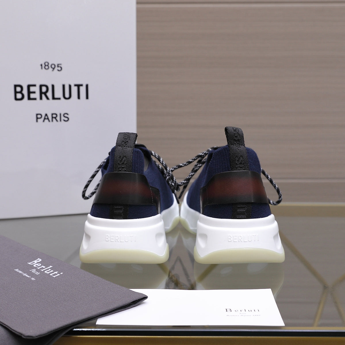 Berluti Men's Edge-Last Leather Casual Shoes