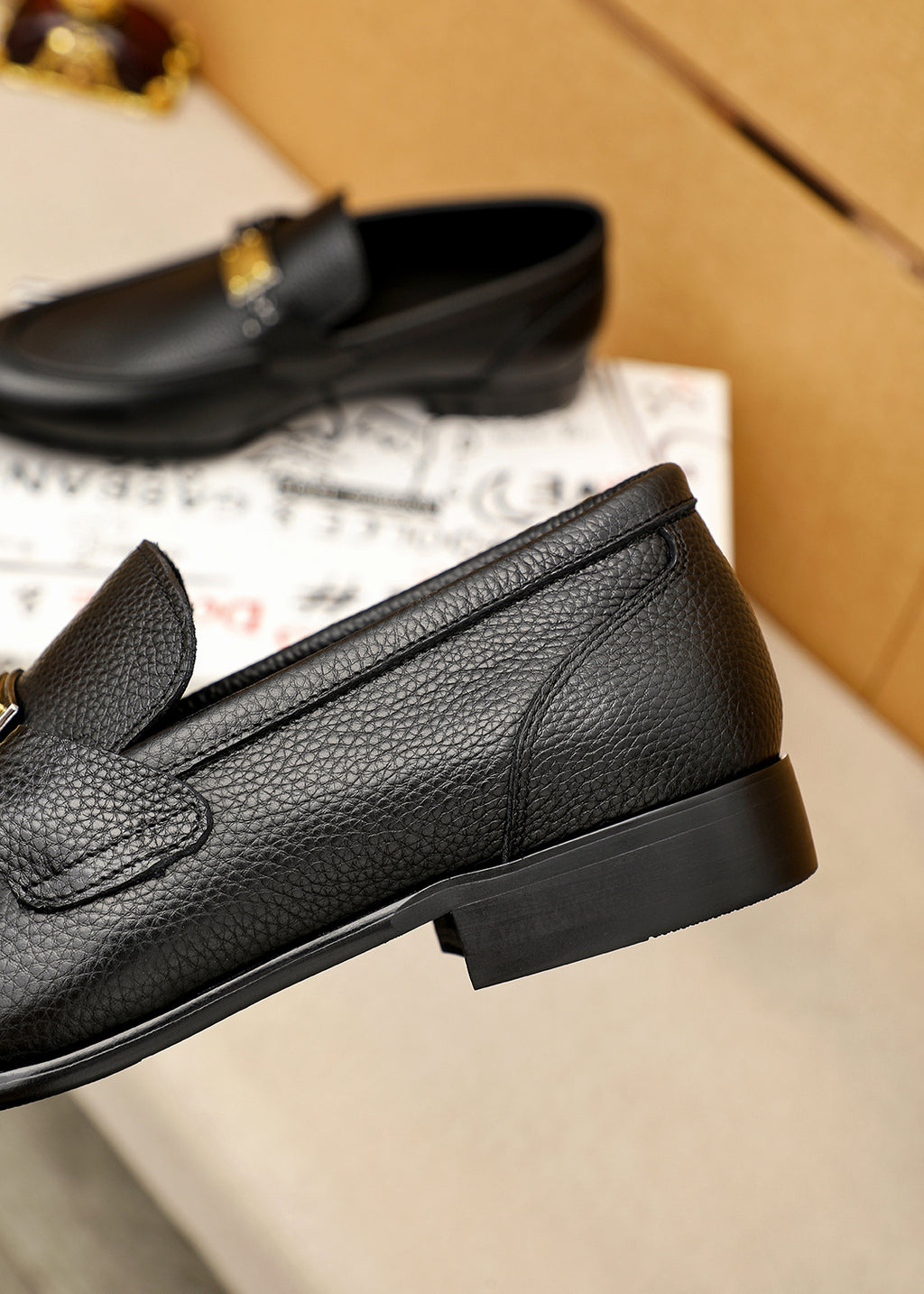 Dolce & Gabbana DG Men's Italian Calfskin Dress Shoes