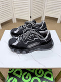 Dolce & Gabbana DG Silk Calfskin & Nubuck Casual Sneakers