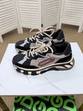 Dolce & Gabbana DG Silk Calfskin & Nubuck Casual Sneakers