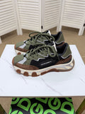 Dolce & Gabbana DG Silk Calfskin & Nubuck Casual Sneakers