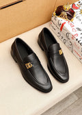 Dolce & Gabbana DG Men's Italian Calfskin Dress Shoes