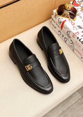 Dolce & Gabbana DG Men's Italian Calfskin Dress Shoes