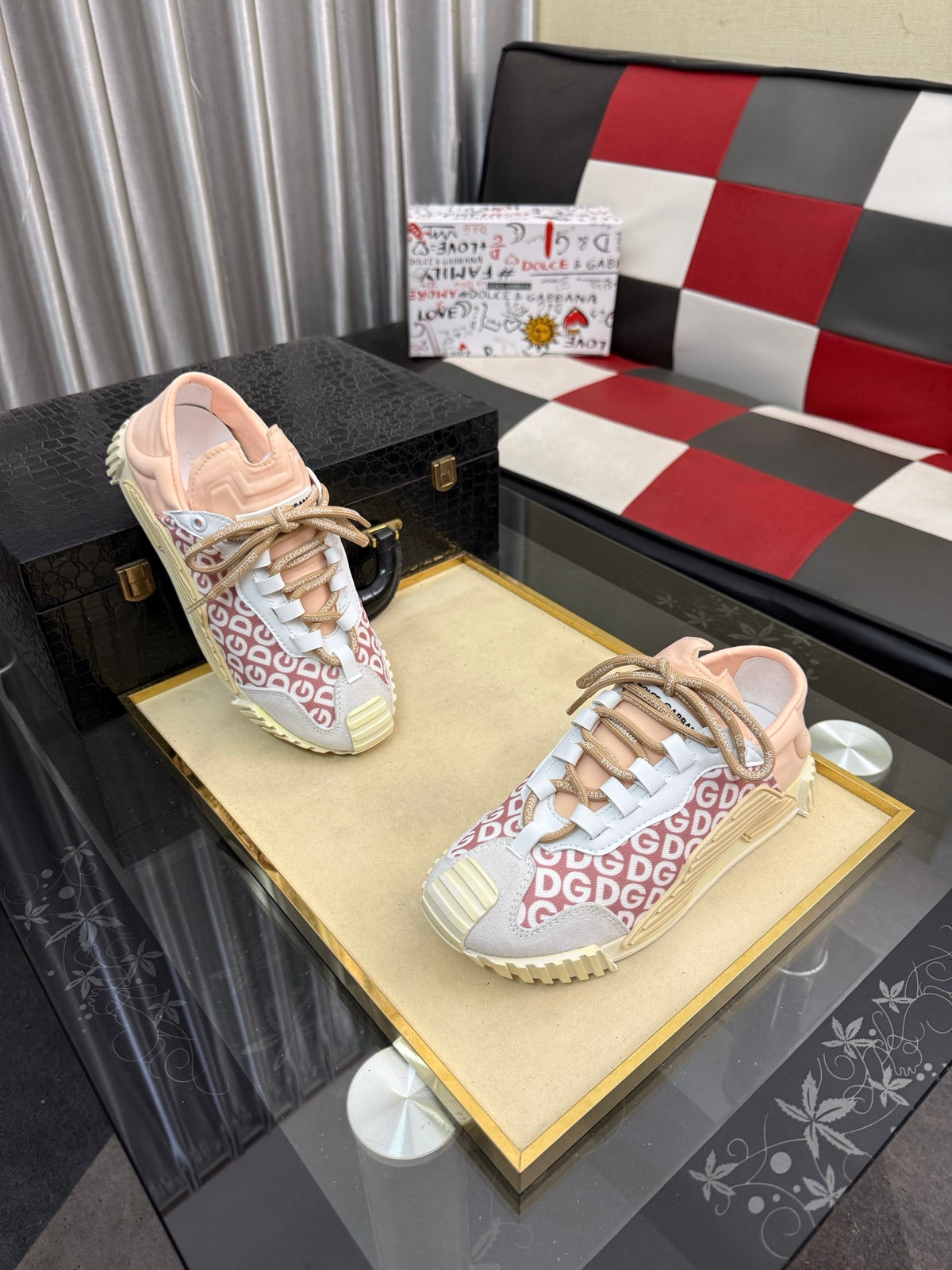 Dolce & Gabbana DG Men's Fashion Athletic Casual Sneakers