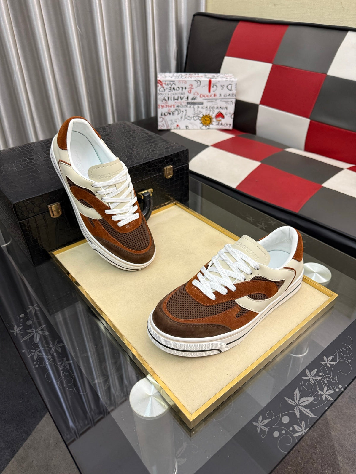 Dolce & Gabbana DG Men's Fashion Athletic Casual Sneakers