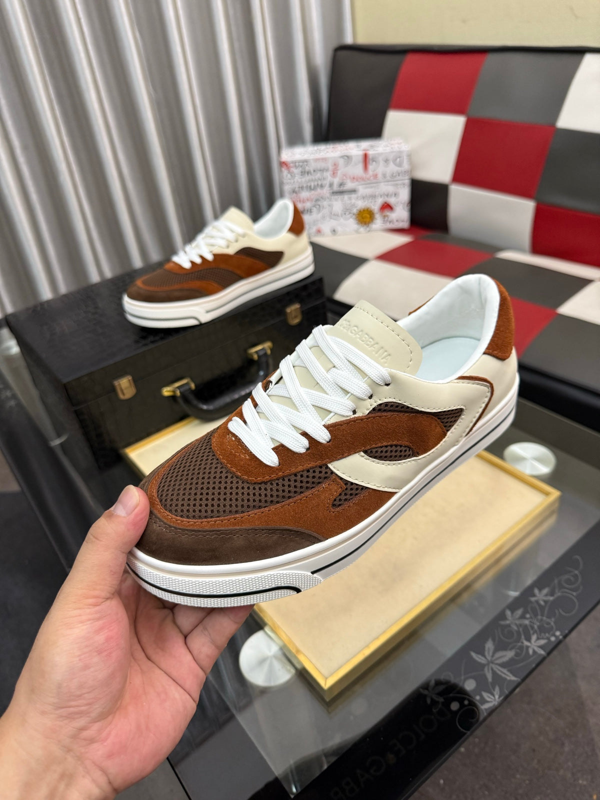 Dolce & Gabbana DG Men's Fashion Athletic Casual Sneakers