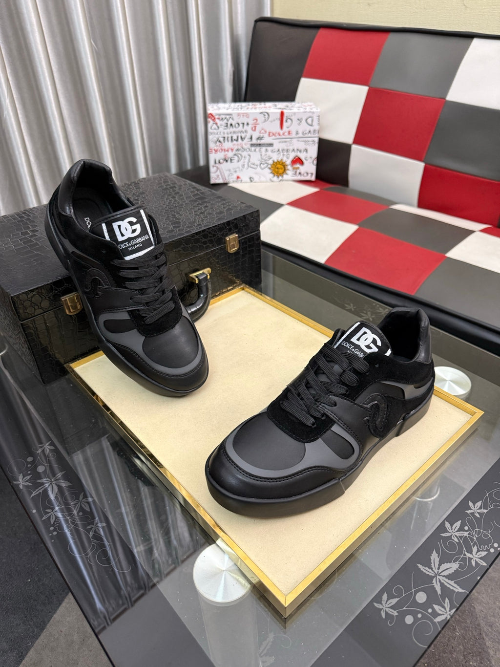 Dolce & Gabbana DG Men's Fashion Athletic Casual Sneakers