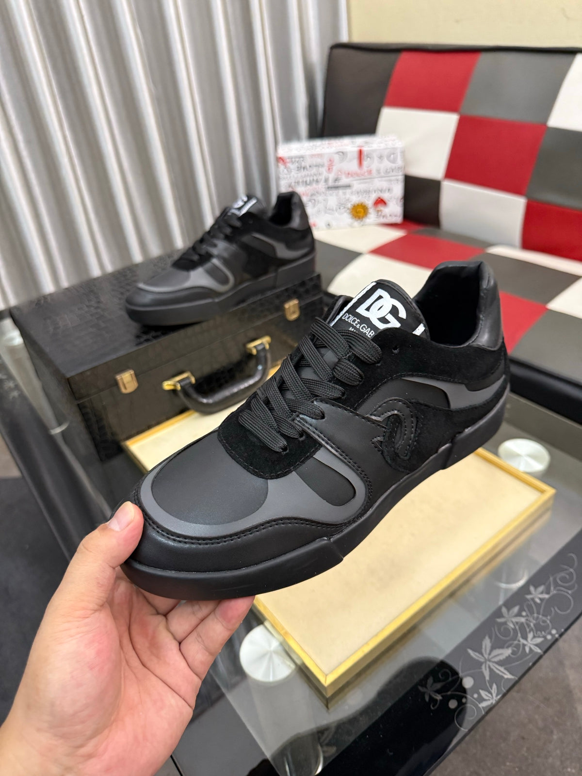 Dolce & Gabbana DG Men's Fashion Athletic Casual Sneakers