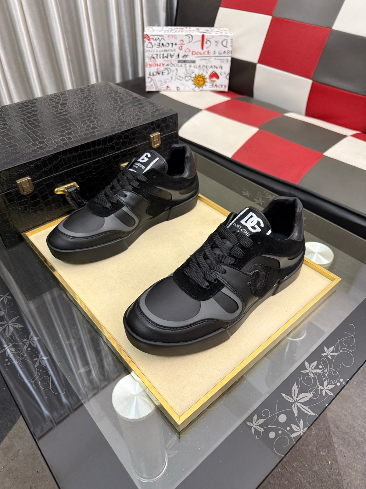 Dolce & Gabbana DG Men's Fashion Athletic Casual Sneakers