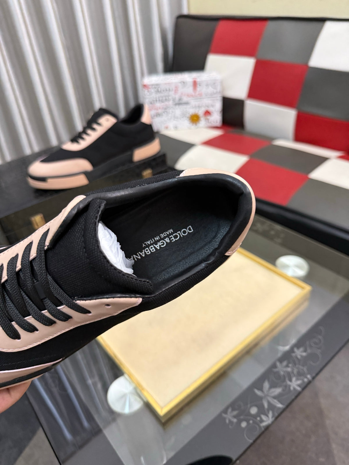 Dolce & Gabbana DG Men's Fashion Athletic Casual Sneakers