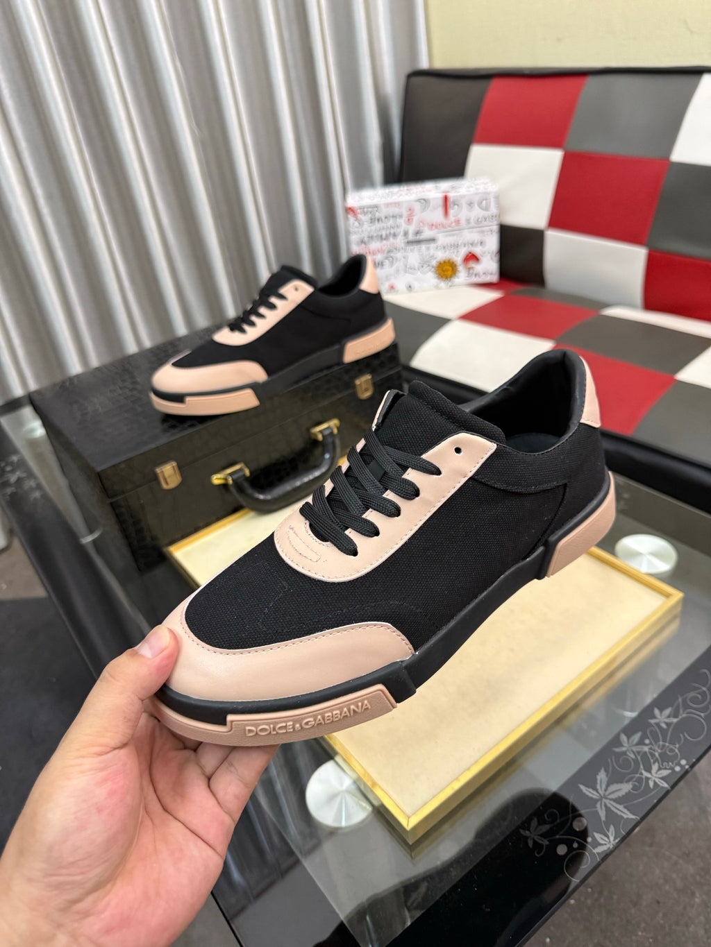 Dolce & Gabbana DG Men's Fashion Athletic Casual Sneakers