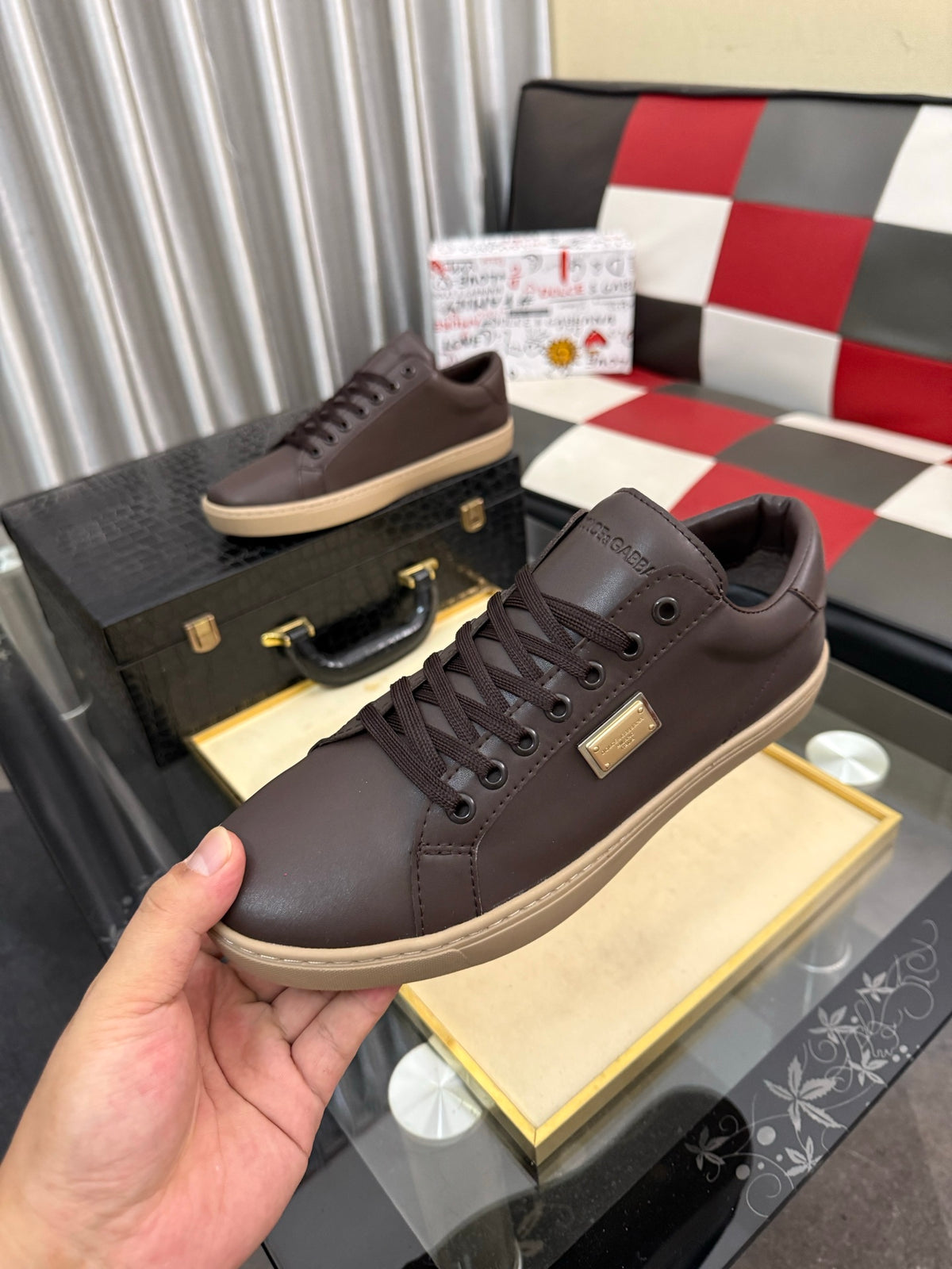 Dolce & Gabbana DG Men's Fashion Athletic Casual Sneakers