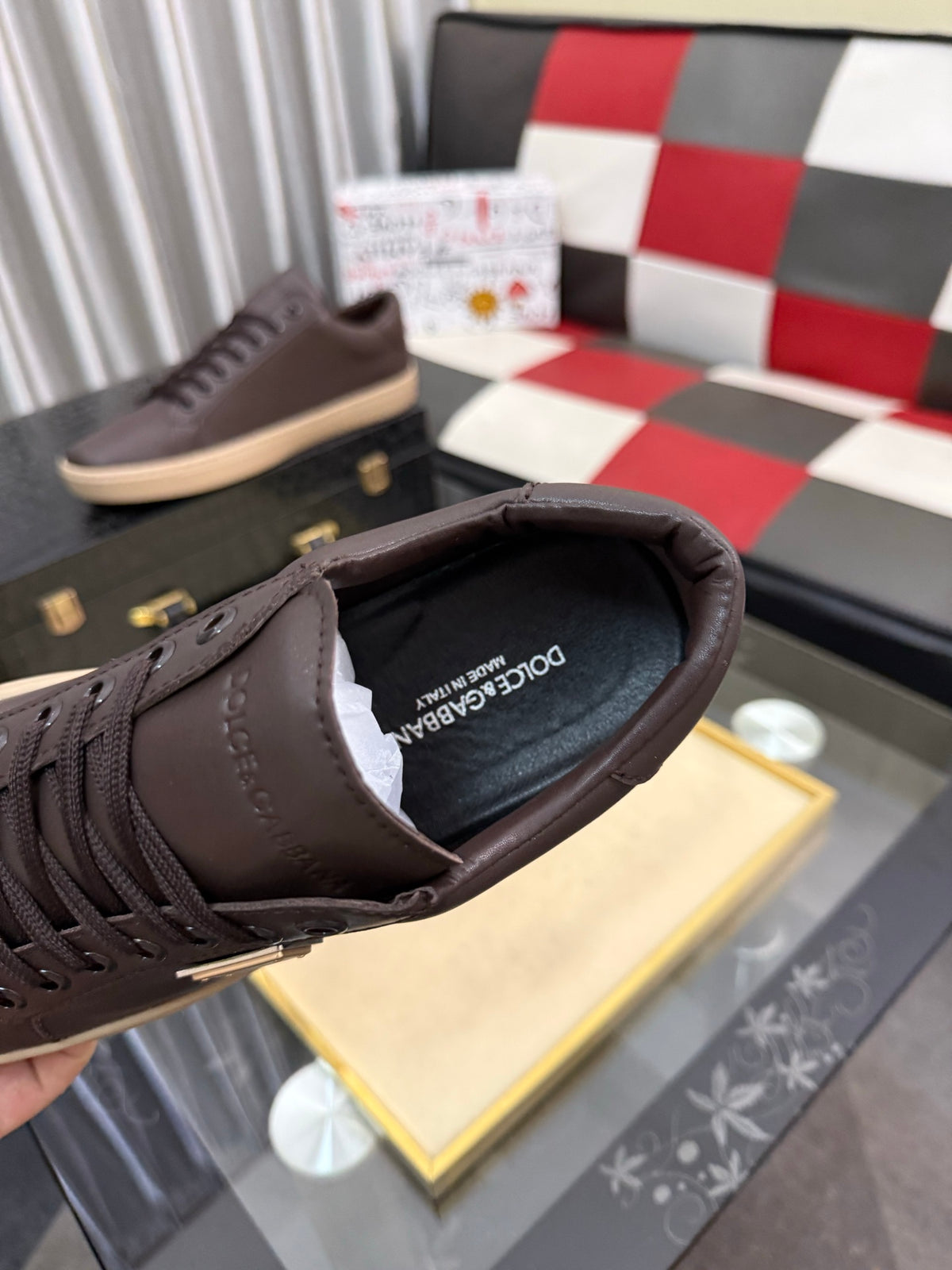 Dolce & Gabbana DG Men's Fashion Athletic Casual Sneakers
