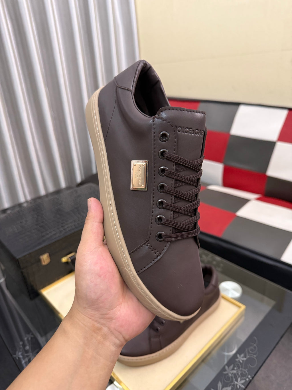 Dolce & Gabbana DG Men's Fashion Athletic Casual Sneakers