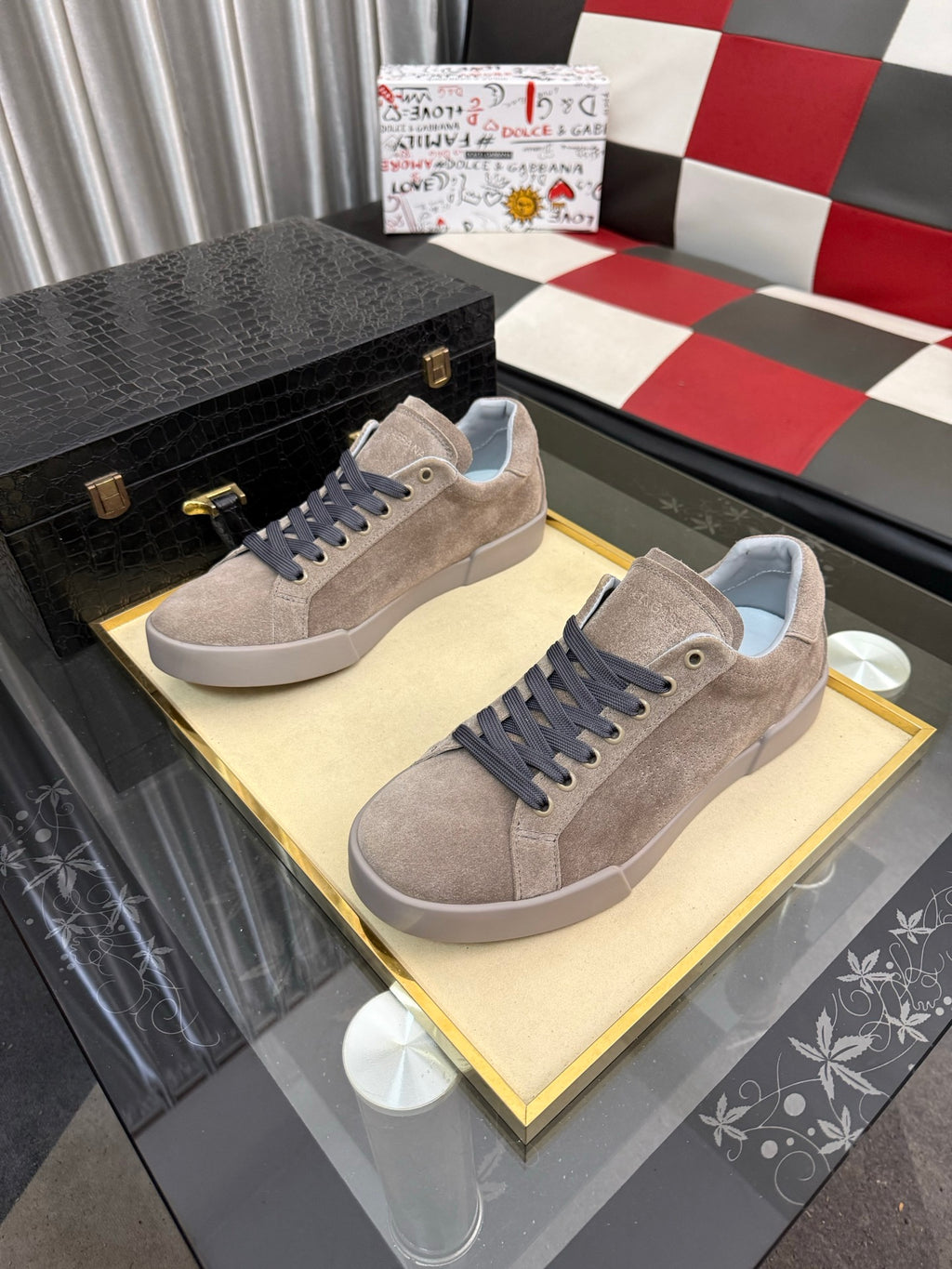 Dolce & Gabbana DG Men's Fashion Athletic Casual Sneakers