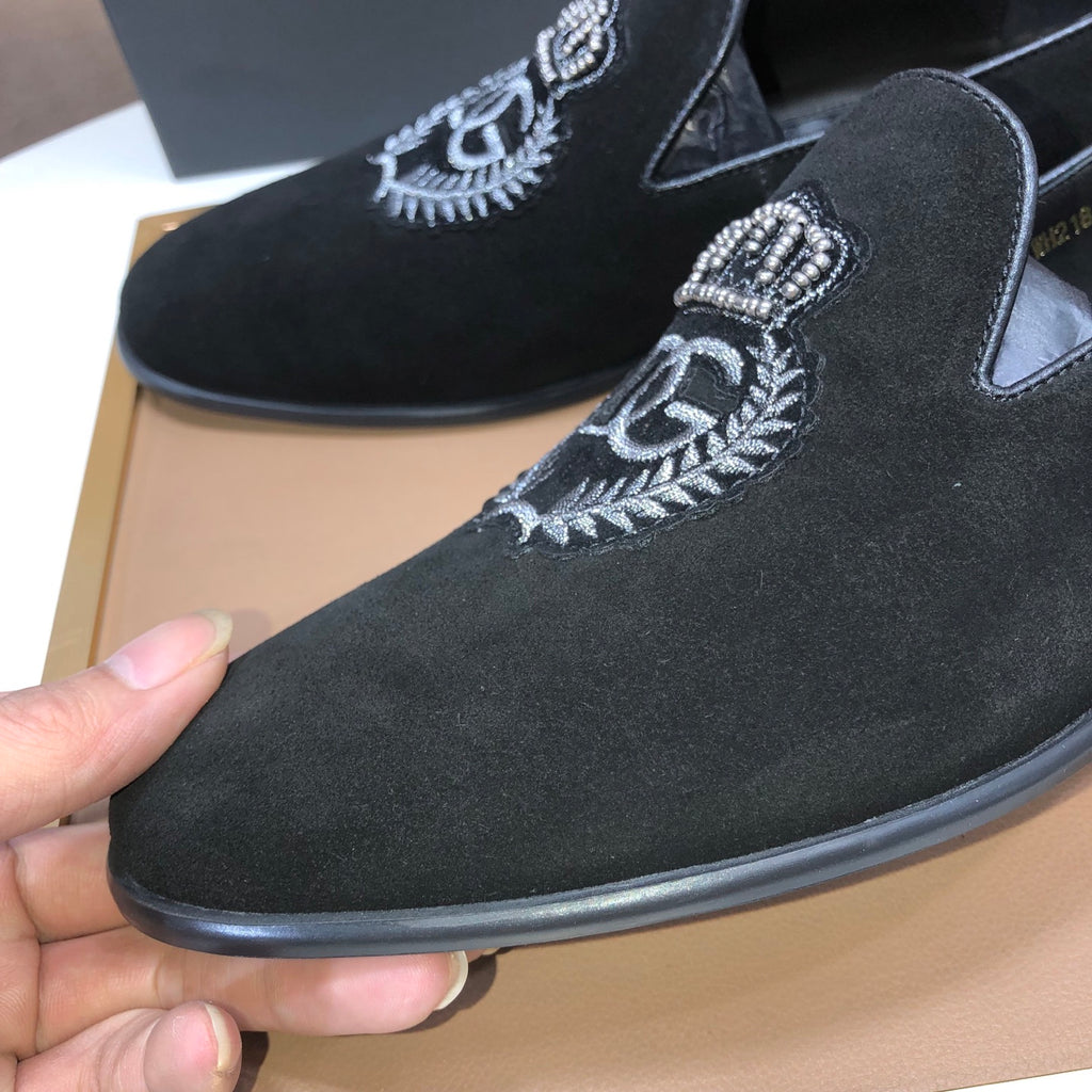 Dolce & Gabbana DG Men's Italian Calfskin Dress Shoes
