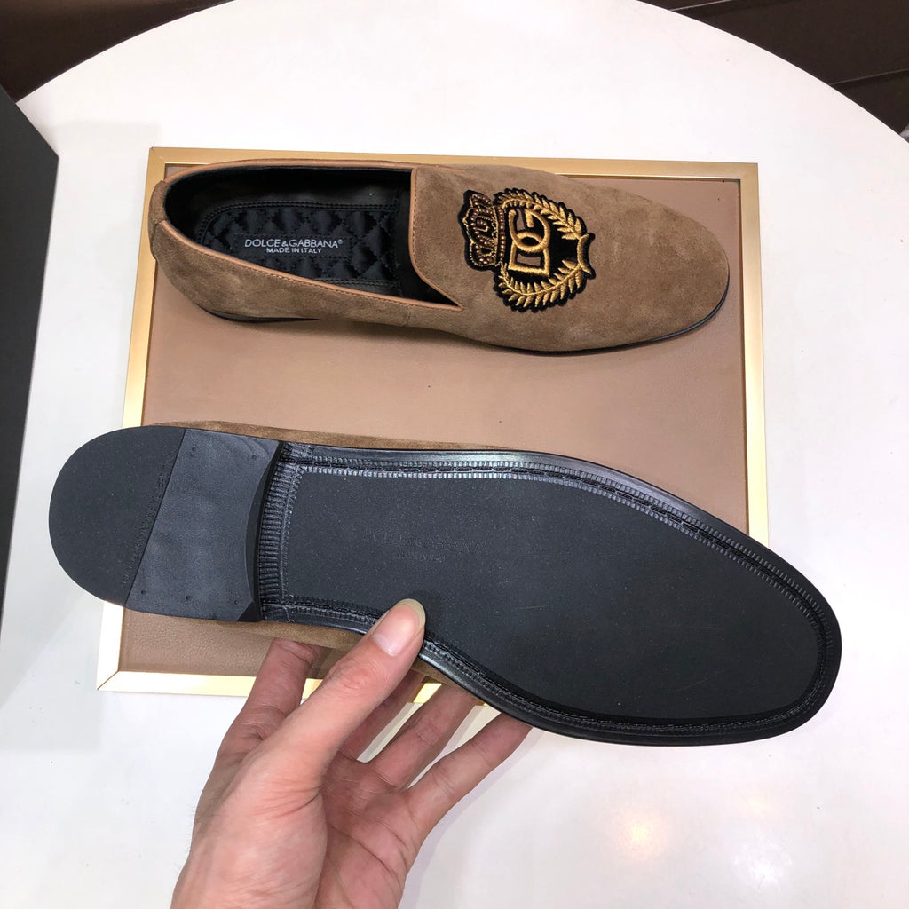 Dolce & Gabbana DG Men's Italian Calfskin Dress Shoes