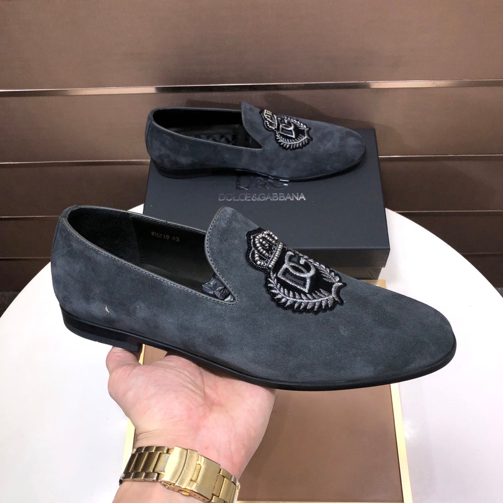 Dolce & Gabbana DG Men's Italian Calfskin Dress Shoes