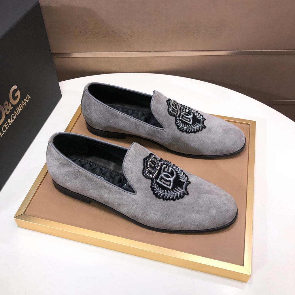 Dolce & Gabbana DG Men's Italian Calfskin Dress Shoes