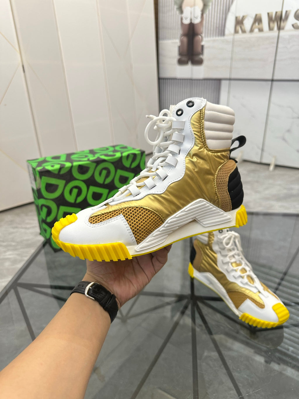 Dolce & Gabbana DG High-Top Casual Sneakers