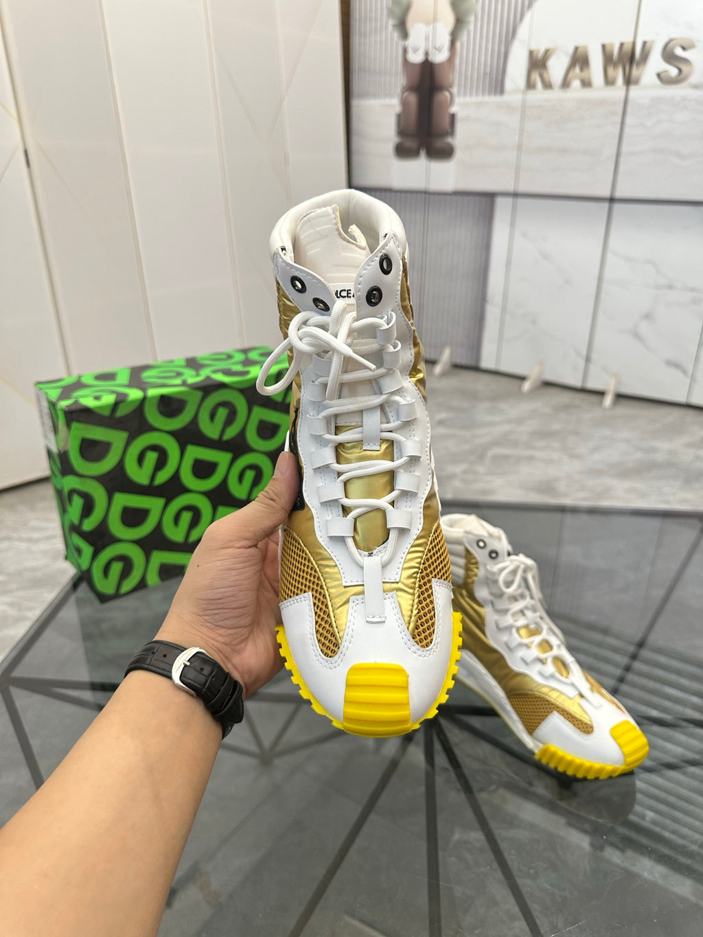 Dolce & Gabbana DG High-Top Casual Sneakers