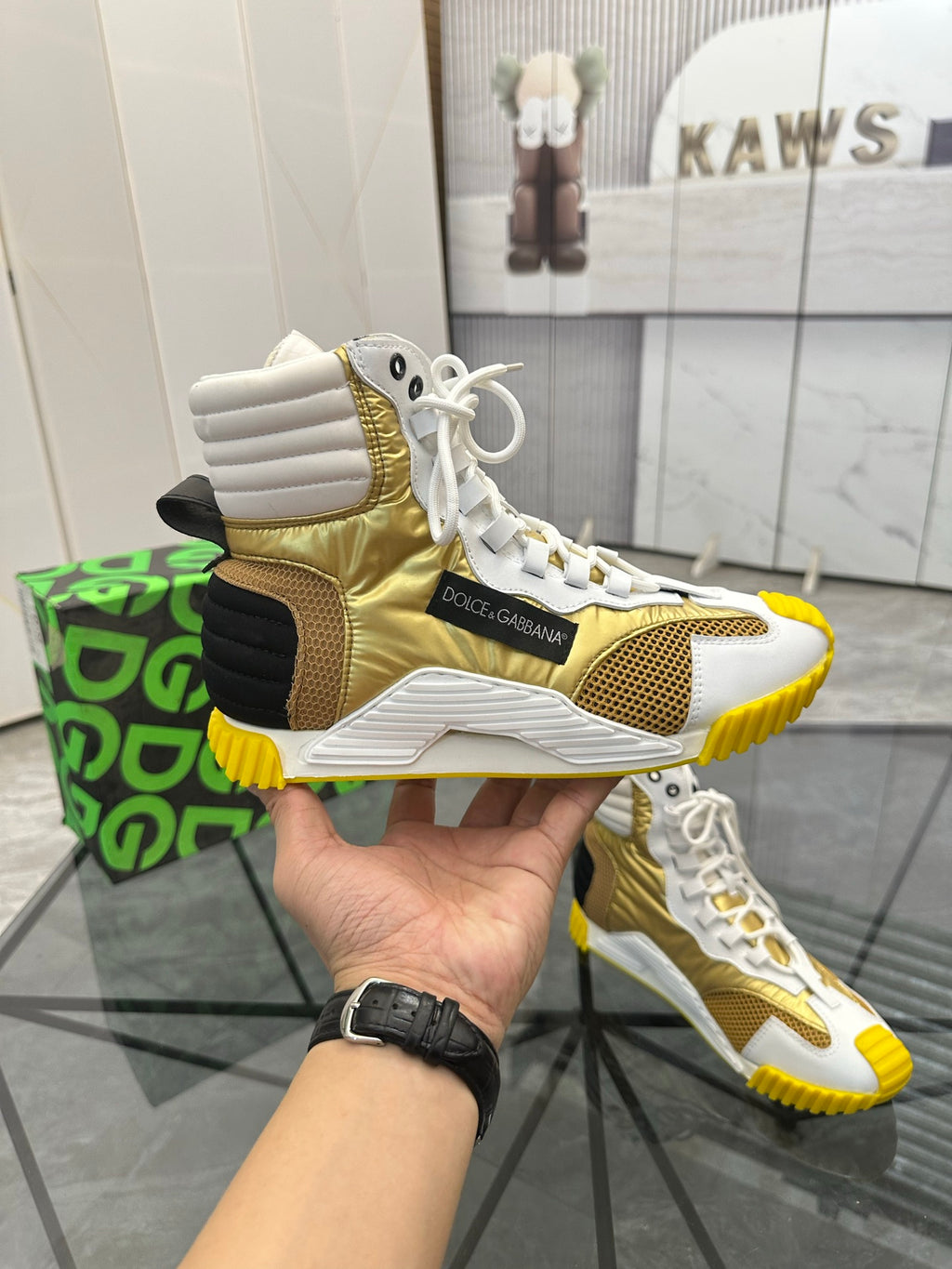 Dolce & Gabbana DG High-Top Casual Sneakers