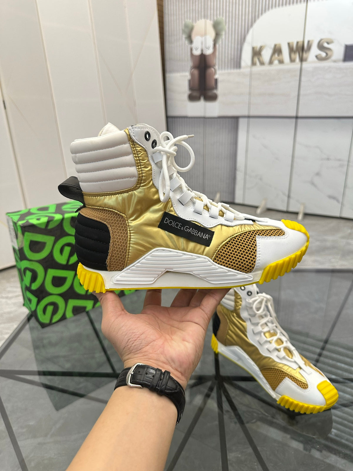 Dolce & Gabbana DG High-Top Casual Sneakers