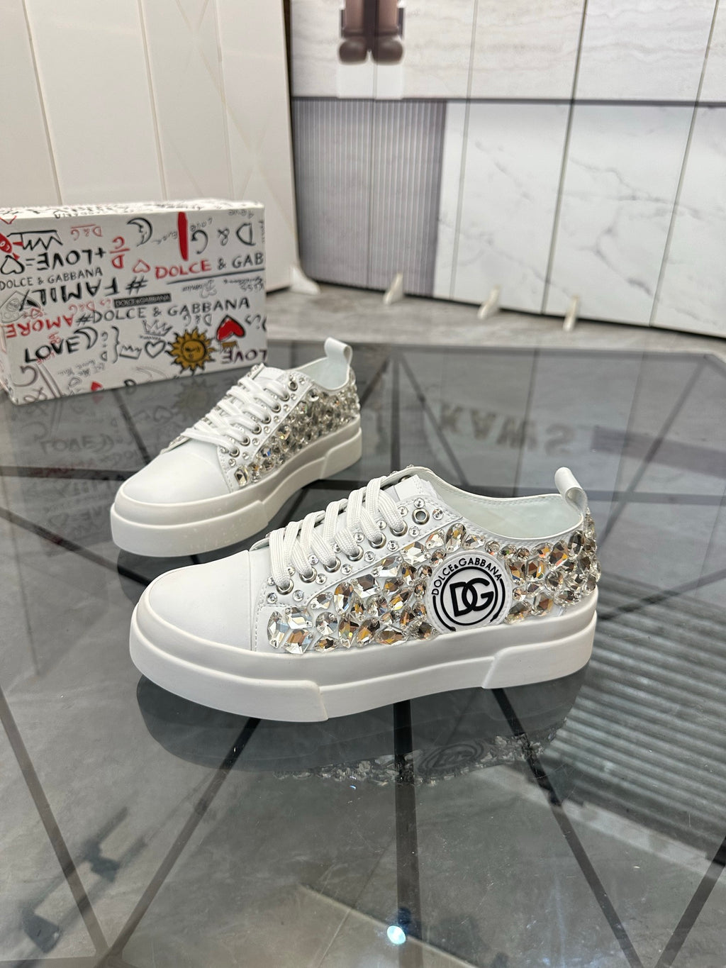 Dolce & Gabbana DG Low-Top Casual Shoes