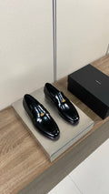 Dolce & Gabbana DG Men's Moccasin Loafers with Metal Horsebit