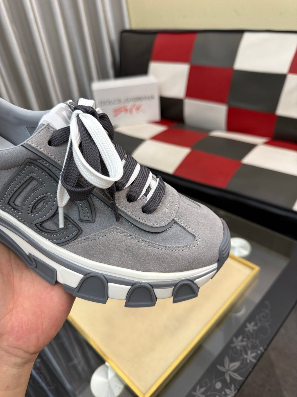 Dolce & Gabbana DG Men's Casual Shoes in Imported Calfskin