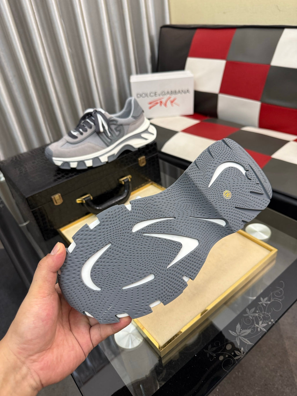 Dolce & Gabbana DG Men's Casual Shoes in Imported Calfskin