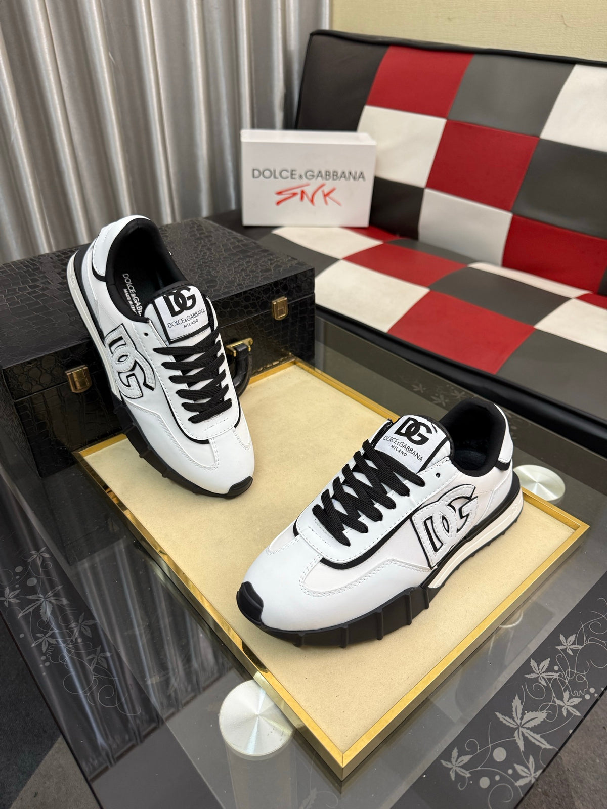 Dolce & Gabbana DG Men's Casual Shoes in Imported Calfskin